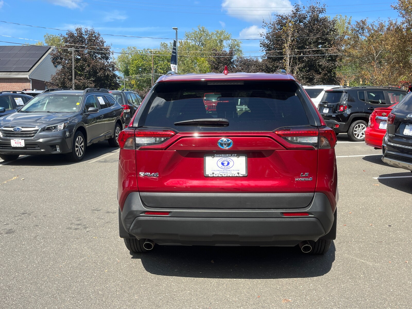 2021 Toyota RAV4 Hybrid LE photo 2