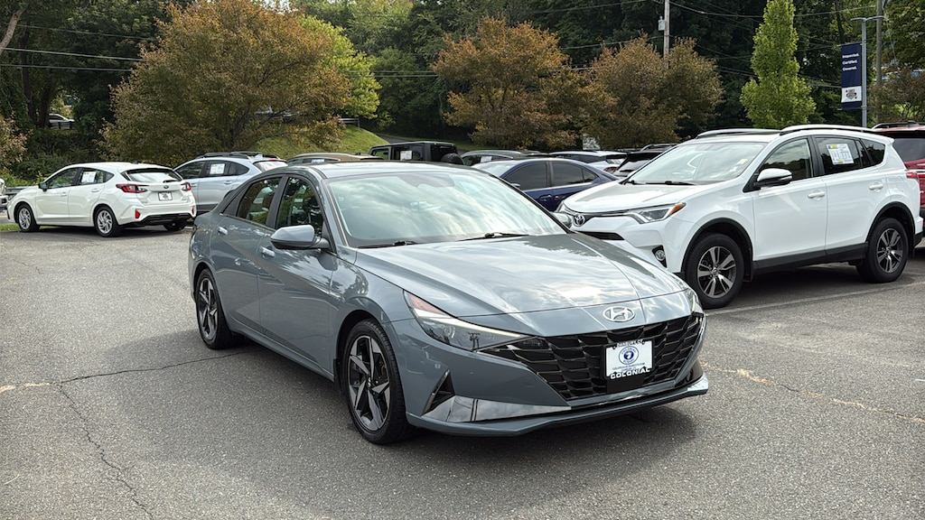 Used 2021 Hyundai Elantra HEV Limited Sedan