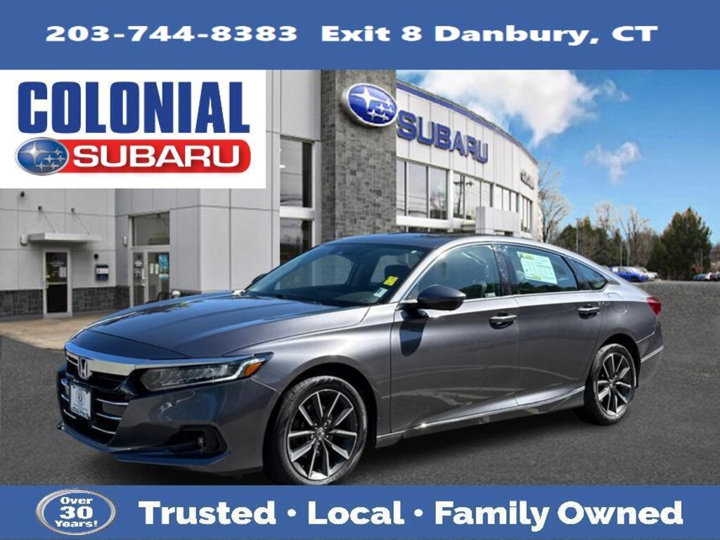 Used 2021 Honda Accord EX-L Sedan