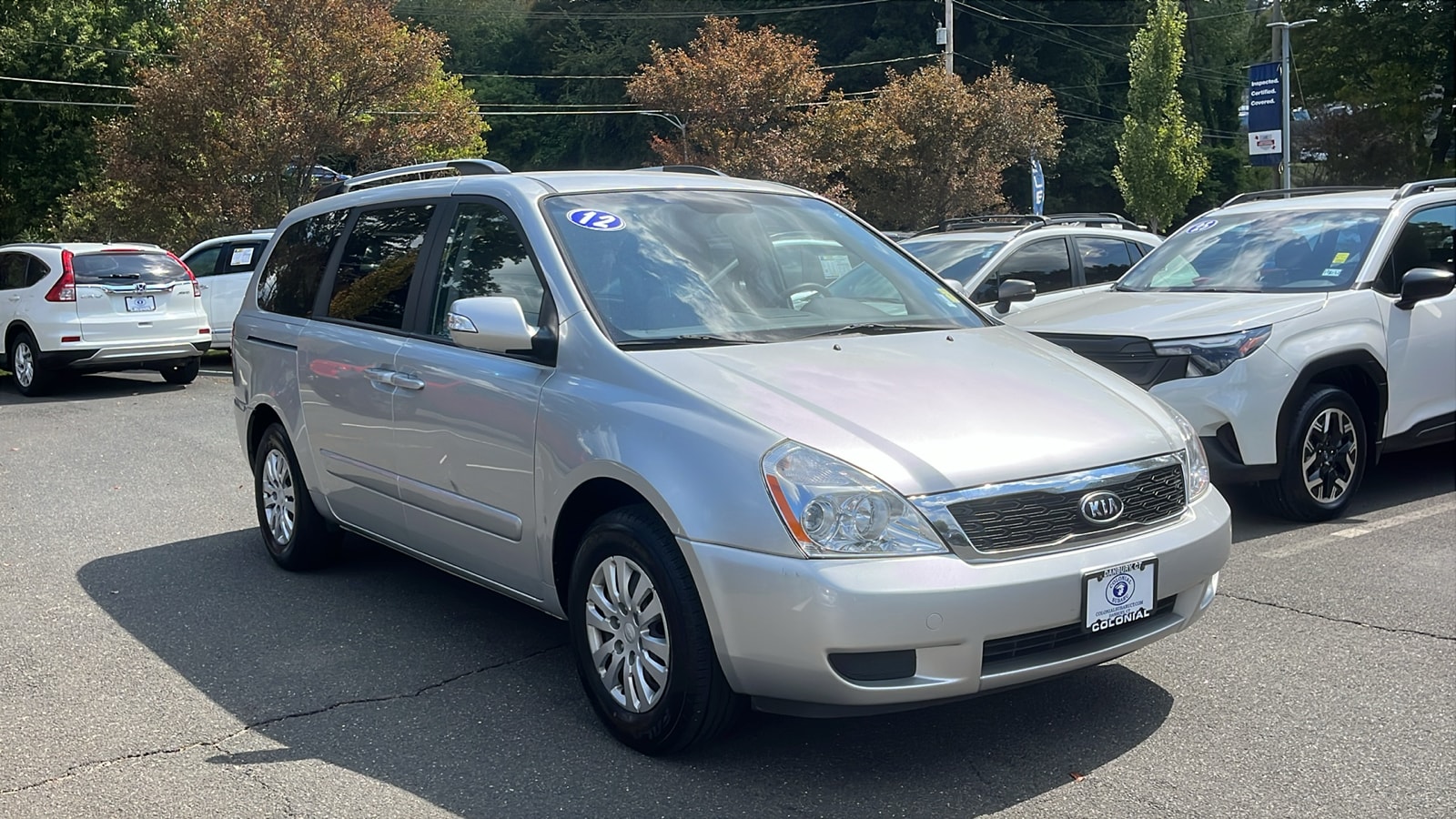 Used 2012 Kia Sedona LX with VIN KNDMG4C74C6487945 for sale in Danbury, CT