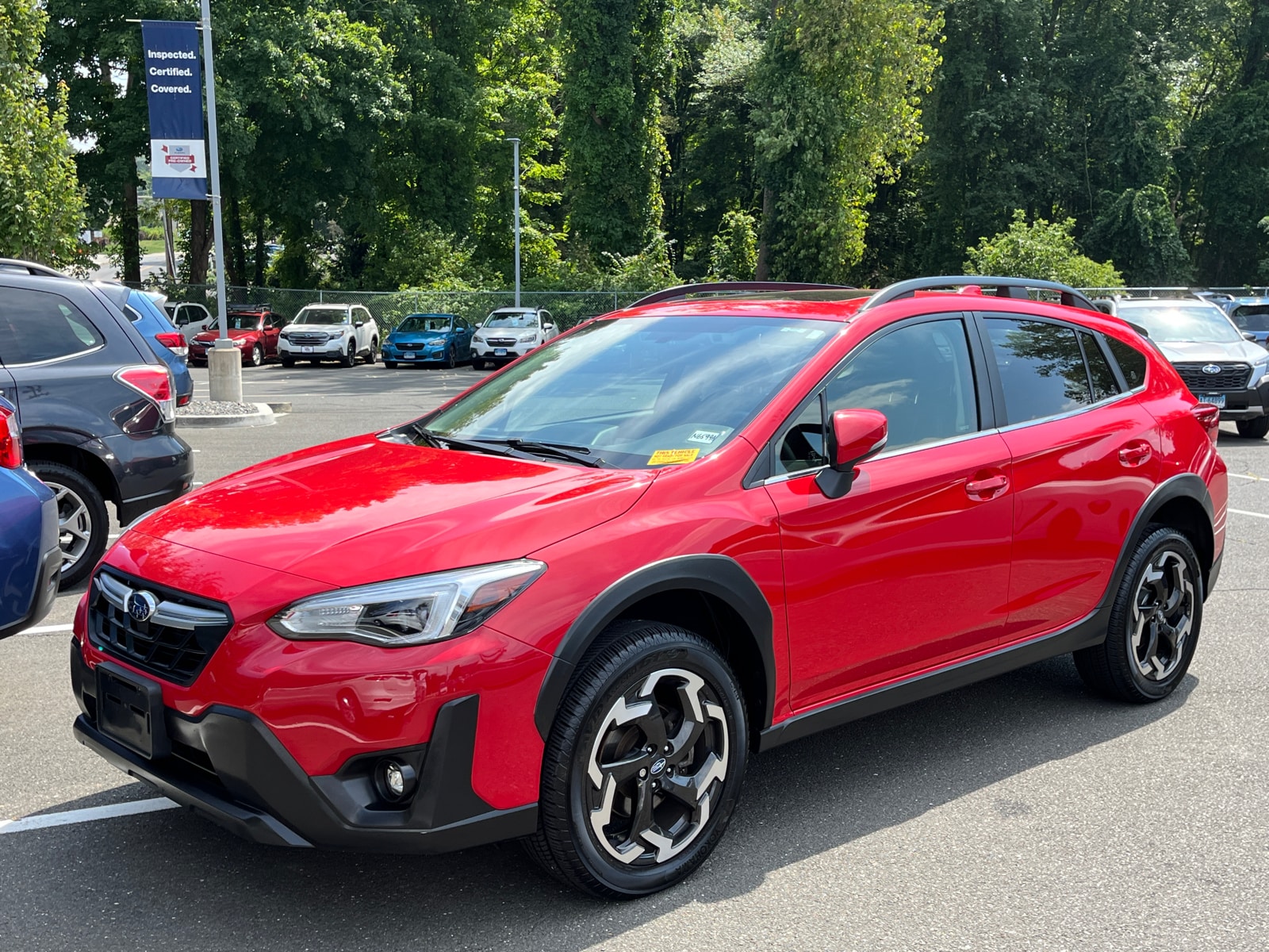 Certified 2021 Subaru Crosstrek Limited with VIN JF2GTHNC3MH293070 for sale in Danbury, CT