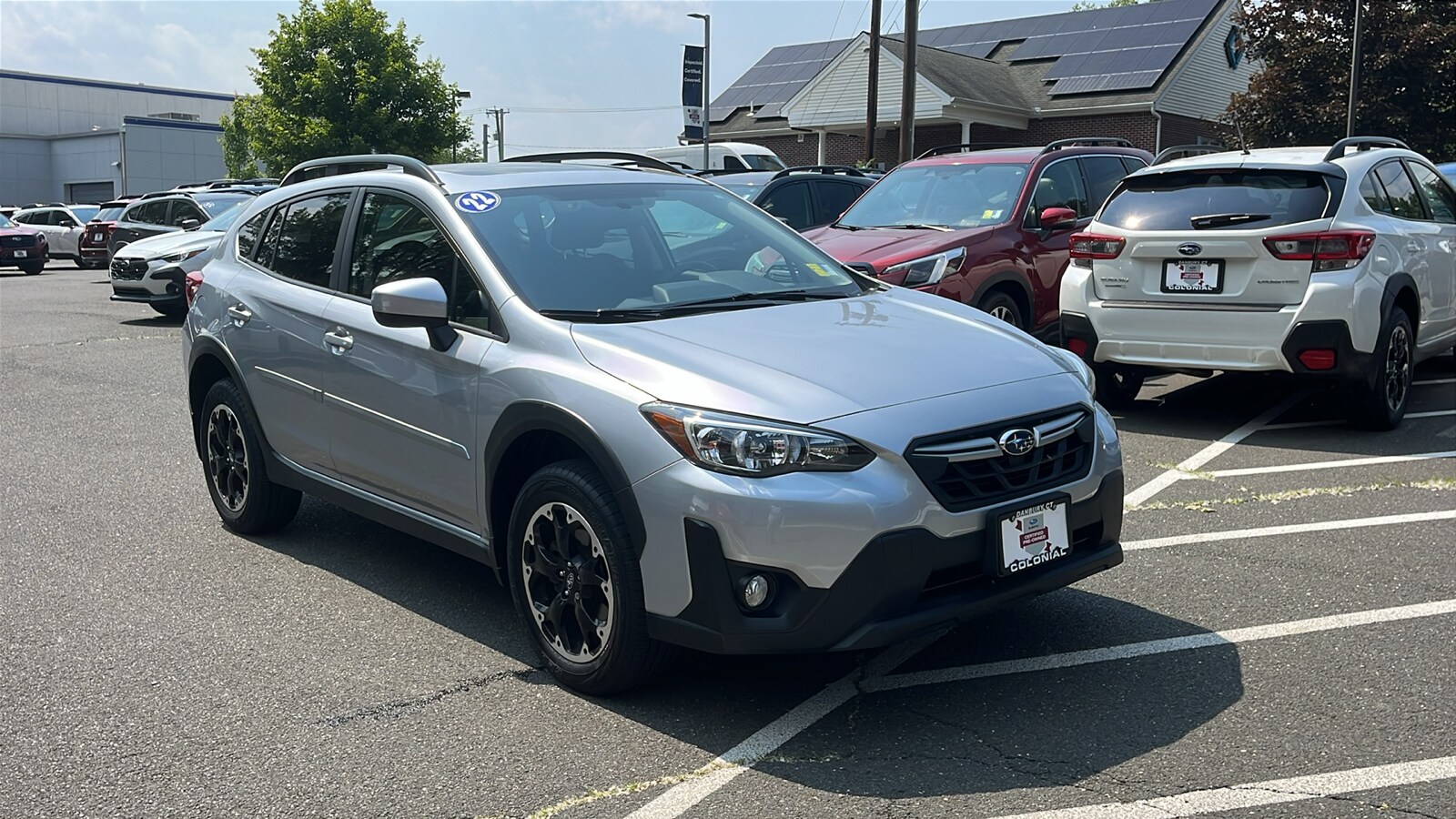 Certified 2022 Subaru Crosstrek Premium with VIN JF2GTAEC5NH281754 for sale in Saint Albans, VT