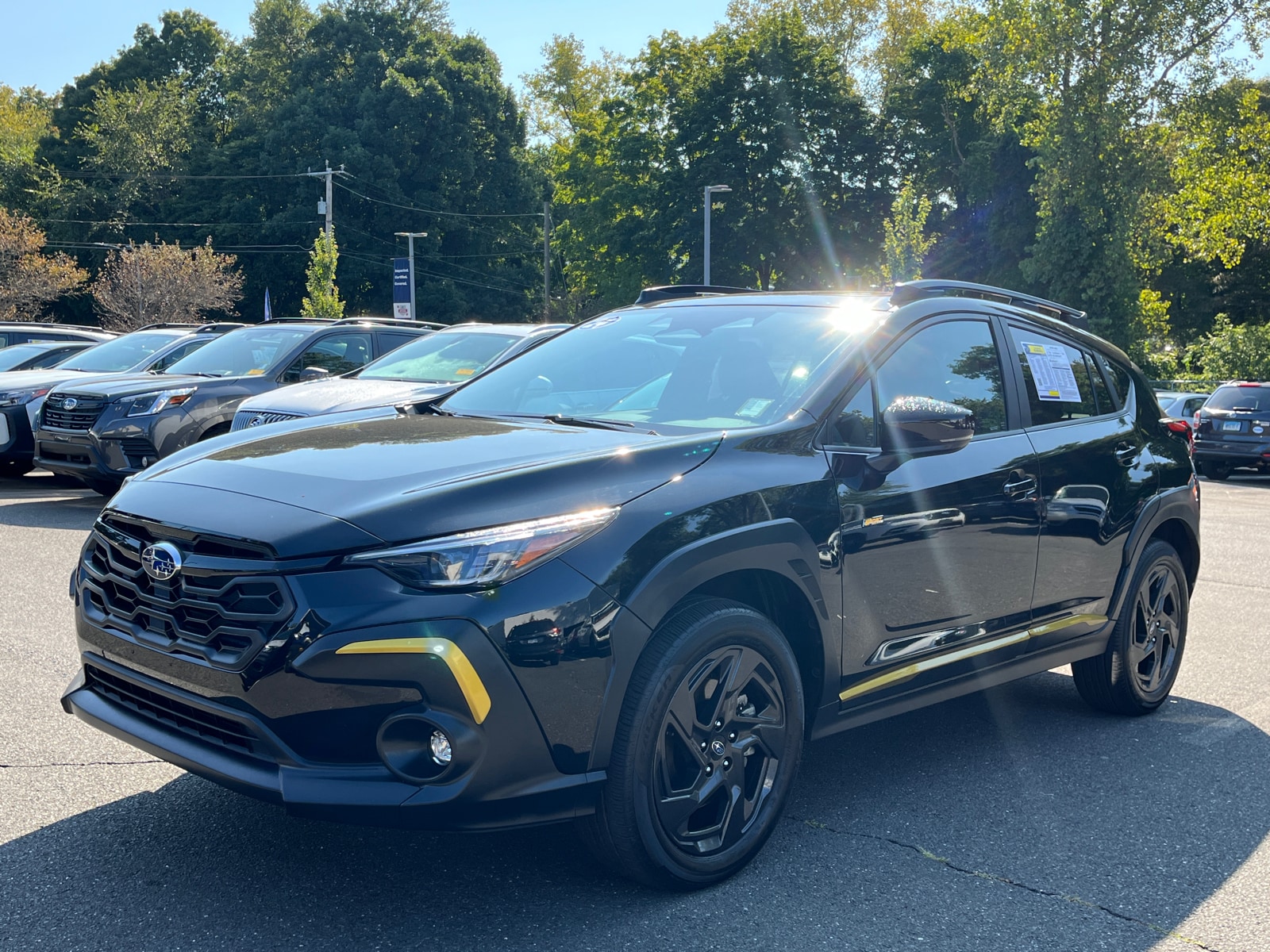 Certified 2024 Subaru Crosstrek Sport with VIN 4S4GUHF60R3701190 for sale in Danbury, CT