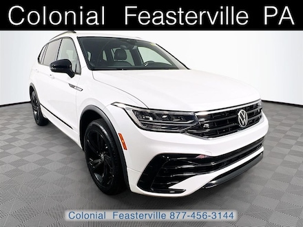 Featured Used 2024 Volkswagen Tiguan 2.0T SE R-Line Black SUV for Sale near Philadelphia