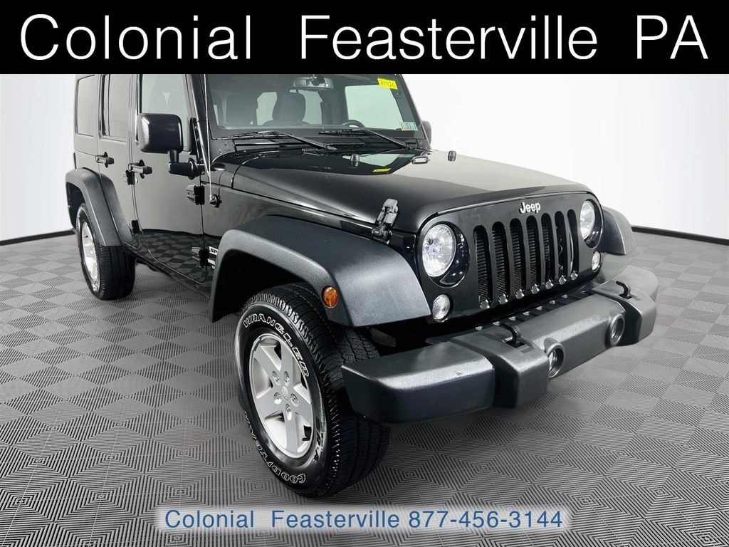 Used 2015 Jeep Wrangler Unlimited Sport 4x4 SUV