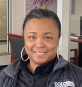 Staff member Shantel Freeman from c19e820ea79b