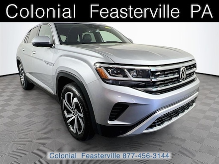 Featured Used 2023 Volkswagen Atlas Cross Sport 2.0T SEL SUV for Sale near Philadelphia