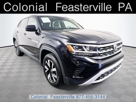 Featured Used 2023 Volkswagen Atlas Cross Sport 2.0T SE SUV for Sale near Philadelphia
