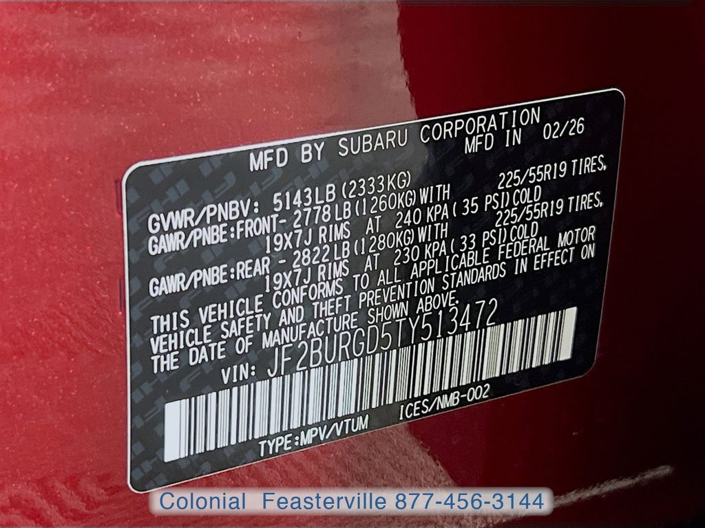 2026 Subaru Outback Limited XT - Photo 39