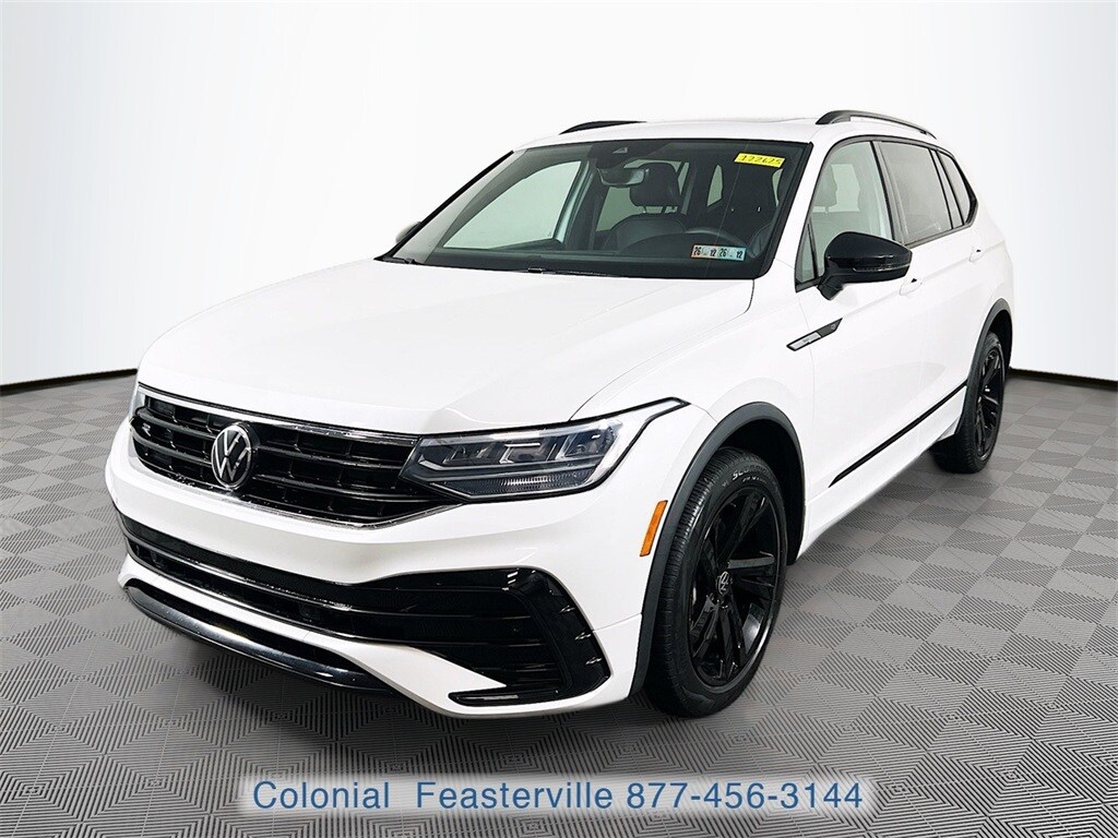 Certified 2023 Volkswagen Tiguan 2.0T SE R-Line Black SUV