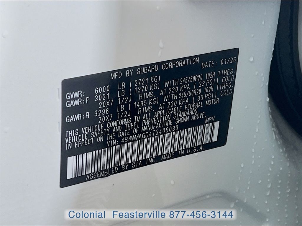 2026 Subaru Ascent Limited - Photo 40