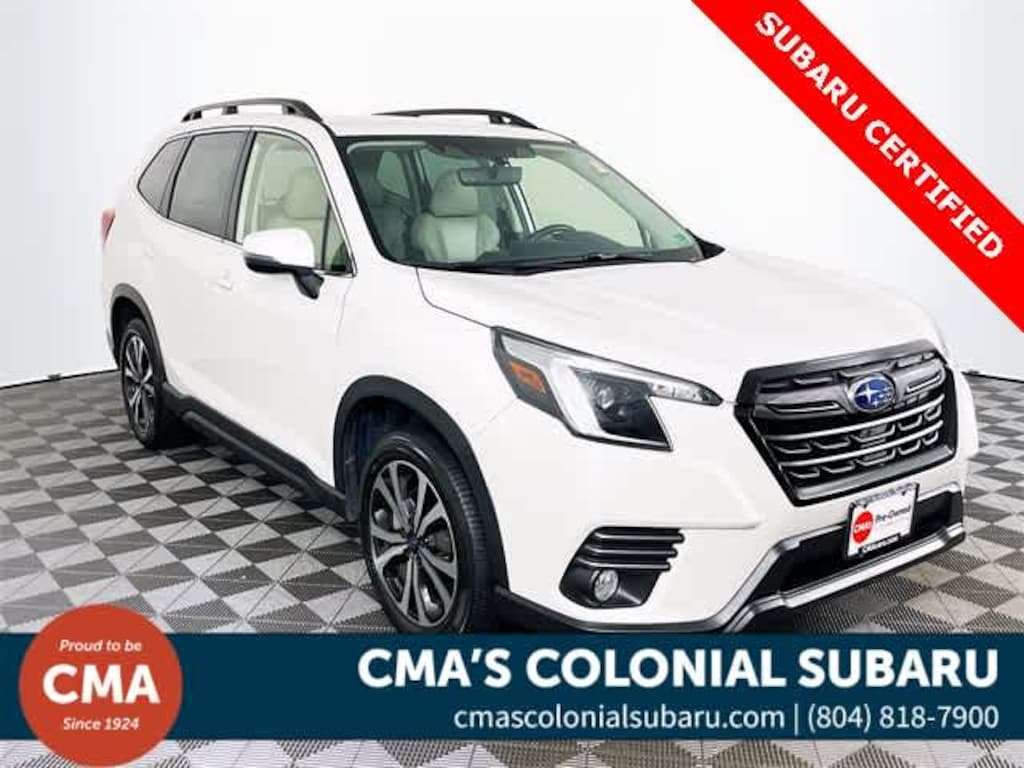 Certified 2022 Subaru Forester Limited CVT