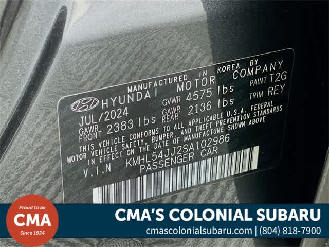 2025 Hyundai Sonata Hybrid Limited - Photo 37