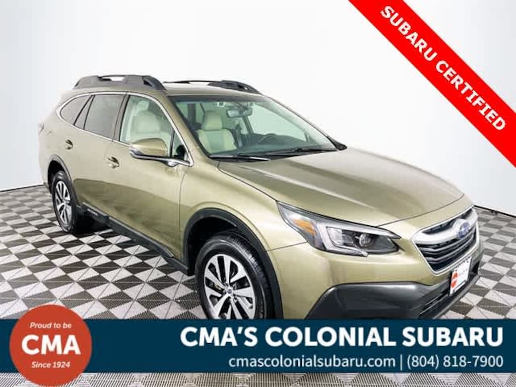 Certified 2022 Subaru Outback Premium CVT