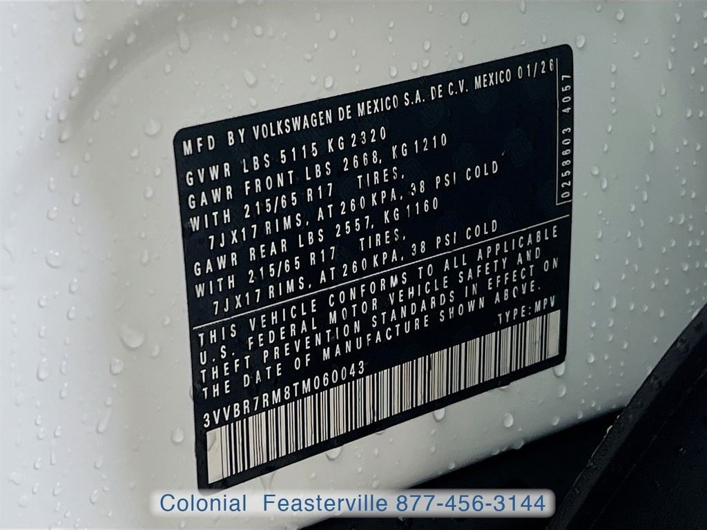 2026 Volkswagen Tiguan S - Photo 35