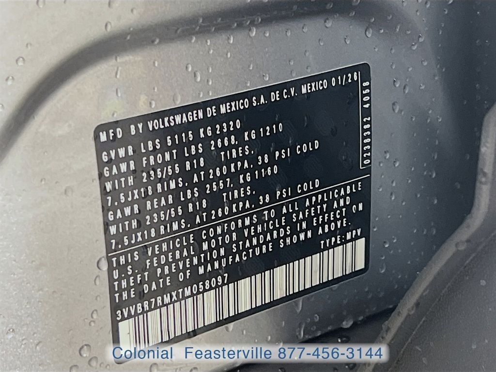 2026 Volkswagen Tiguan S - Photo 34
