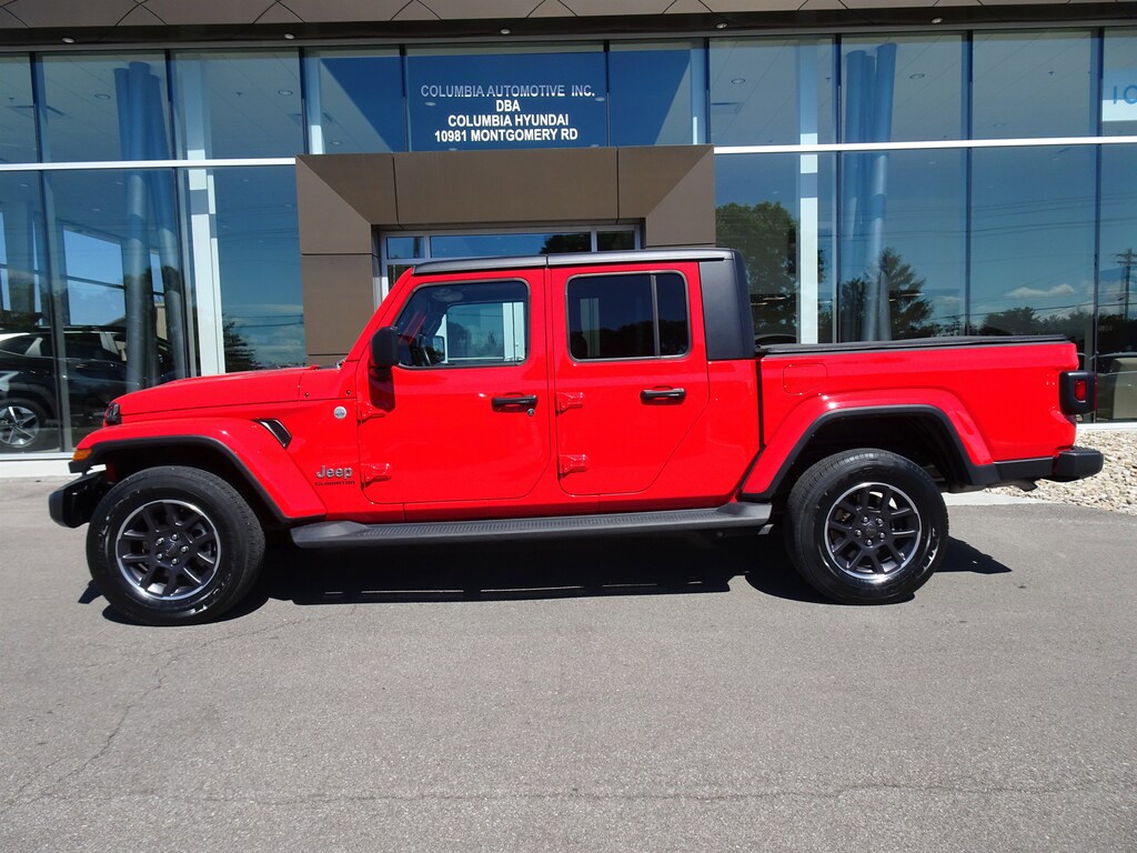 Used 2022 Jeep Gladiator Overland Truck Crew Cab