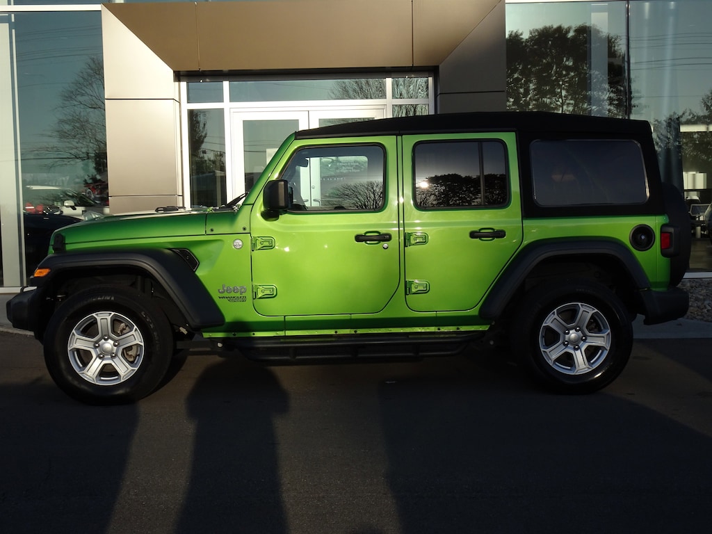 Used 2019 Jeep Wrangler Unlimited Sport 4x4 SUV