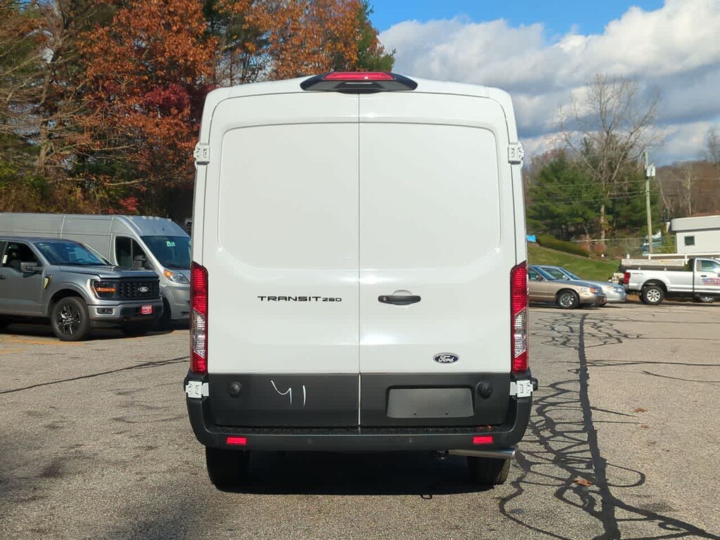 New 2026 Ford Transit-250 Cargo Transit Partition With Door AND Flooring Upfit Van