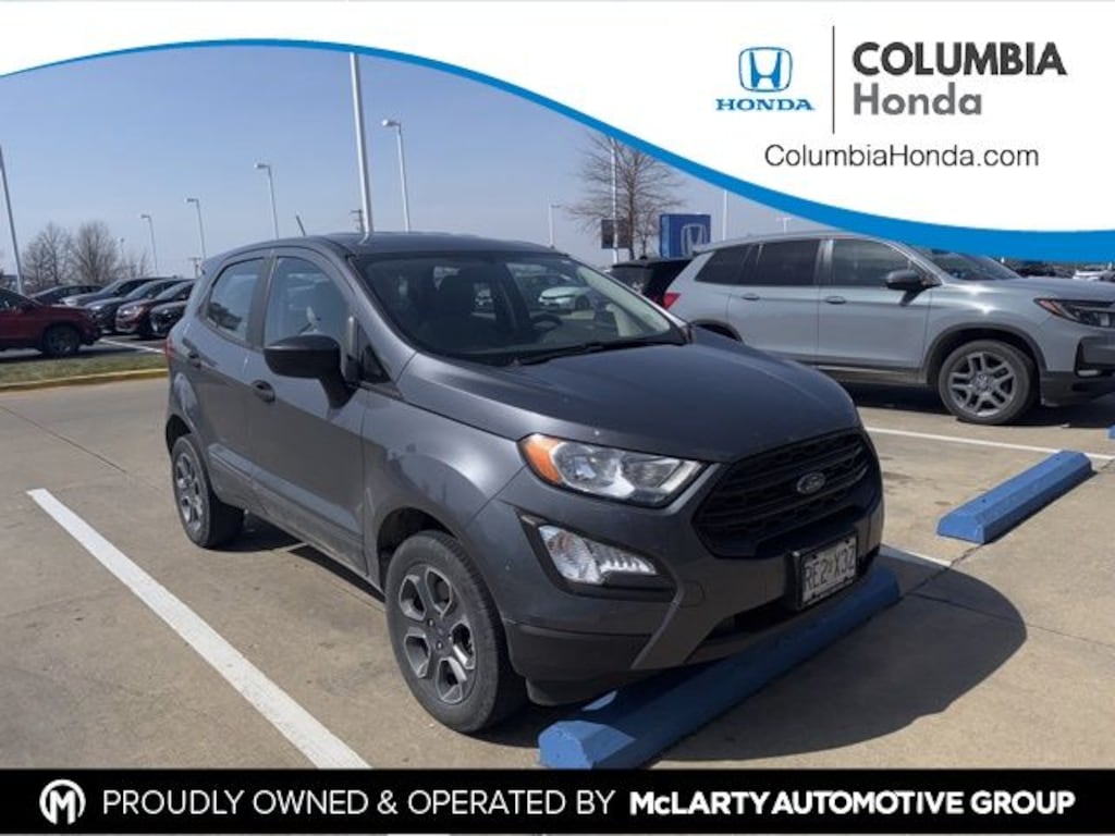 Used 2020 Ford EcoSport S SUV
