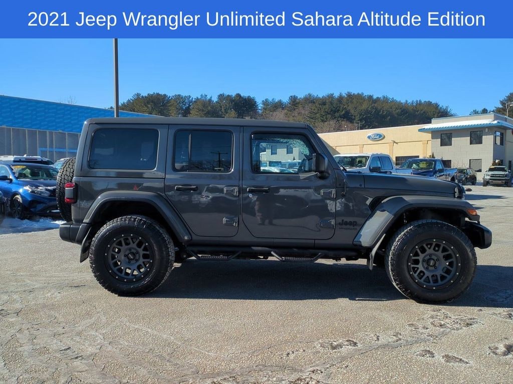 Certified 2021 Jeep Wrangler Unlimited Sahara Altitude SUV