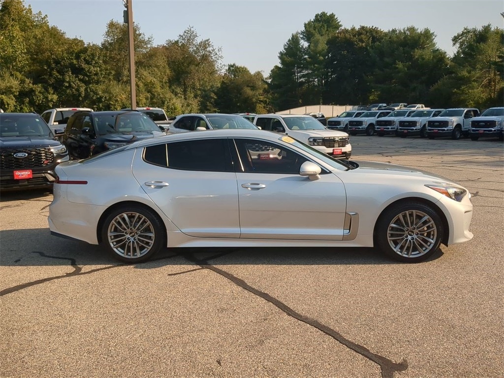 Certified 2018 Kia Stinger Stinger with VIN KNAE15LA3J6017181 for sale in Columbia, CT