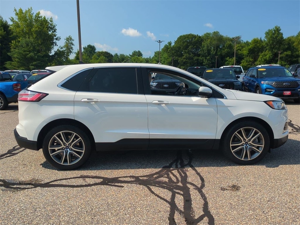 Certified 2021 Ford Edge Titanium with VIN 2FMPK4K99MBA02504 for sale in Columbia, CT