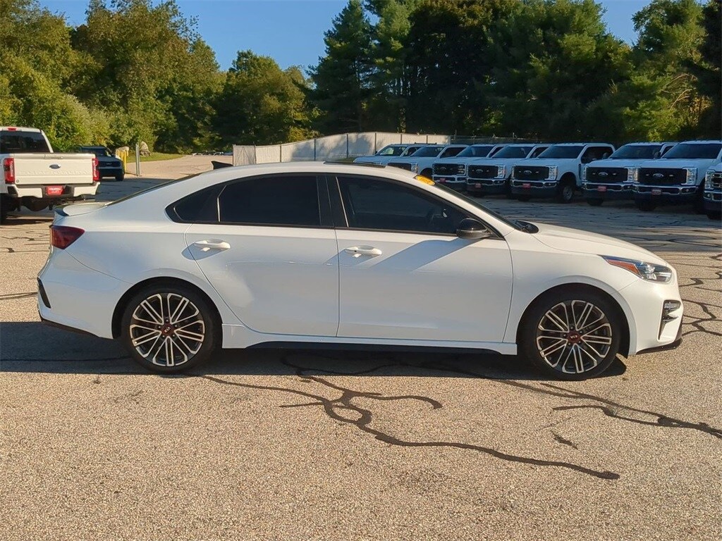 Certified 2021 Kia Forte GT with VIN 3KPF44AC3ME412554 for sale in Columbia, CT