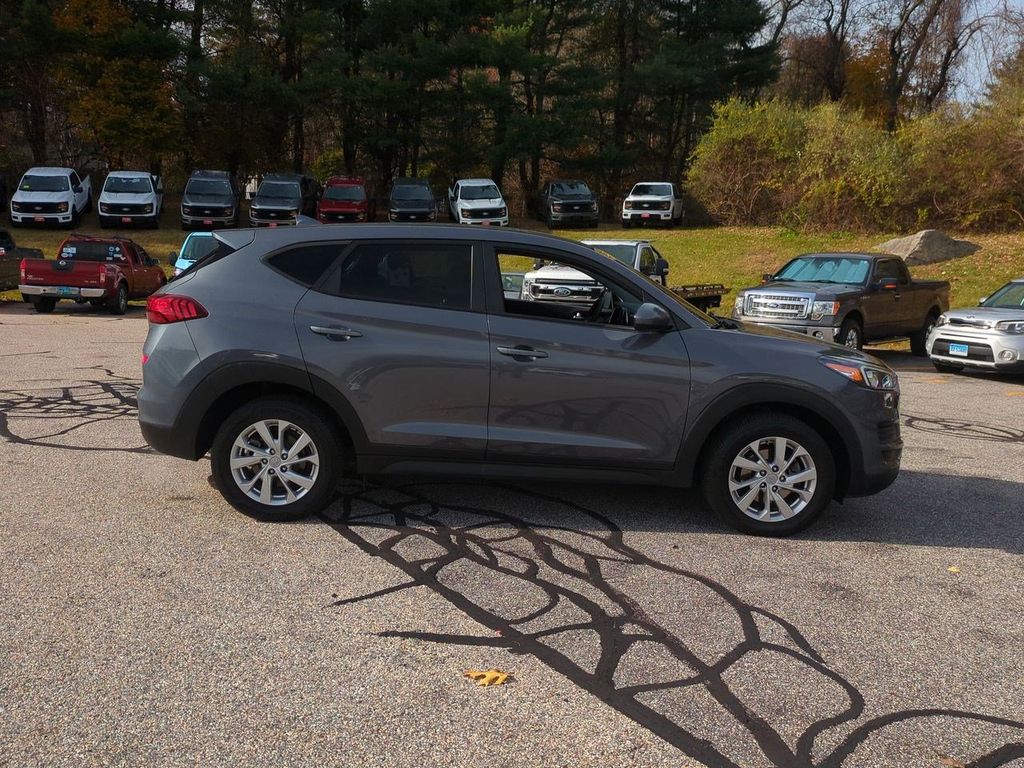 Used 2021 Hyundai Tucson SE with VIN KM8J2CA46MU345674 for sale in Columbia, CT