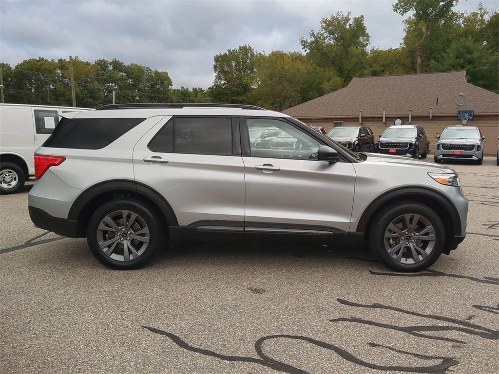 Certified 2021 Ford Explorer XLT with VIN 1FMSK8DH6MGC06014 for sale in Columbia, CT