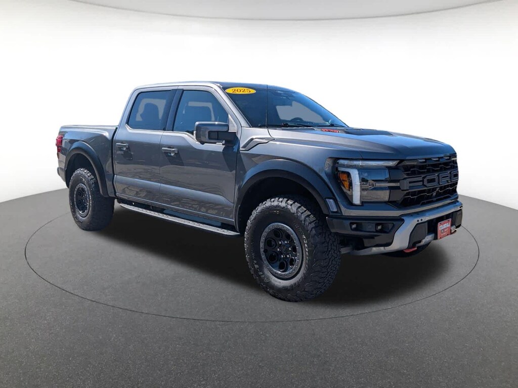 Certified 2025 Ford F-150 Raptor 4WD Supercrew 5.5 Box Truck SuperCrew Cab