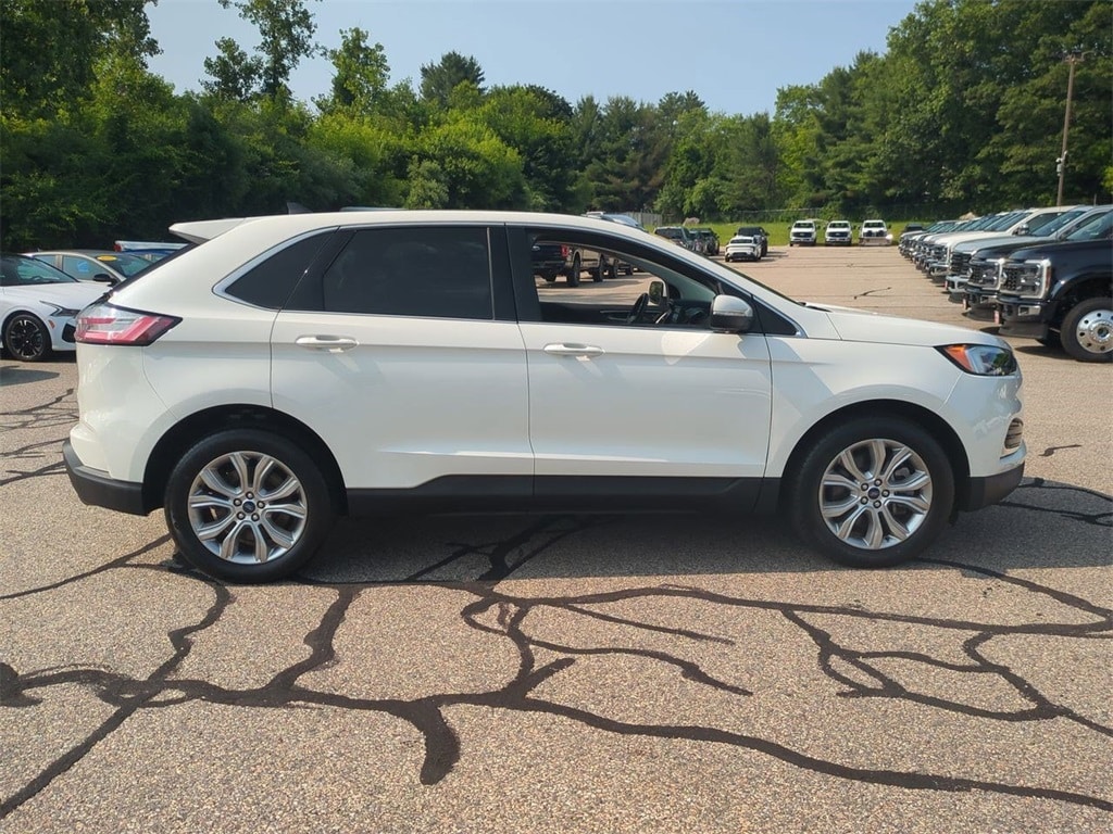Certified 2022 Ford Edge Titanium with VIN 2FMPK4K93NBA63512 for sale in Columbia, CT