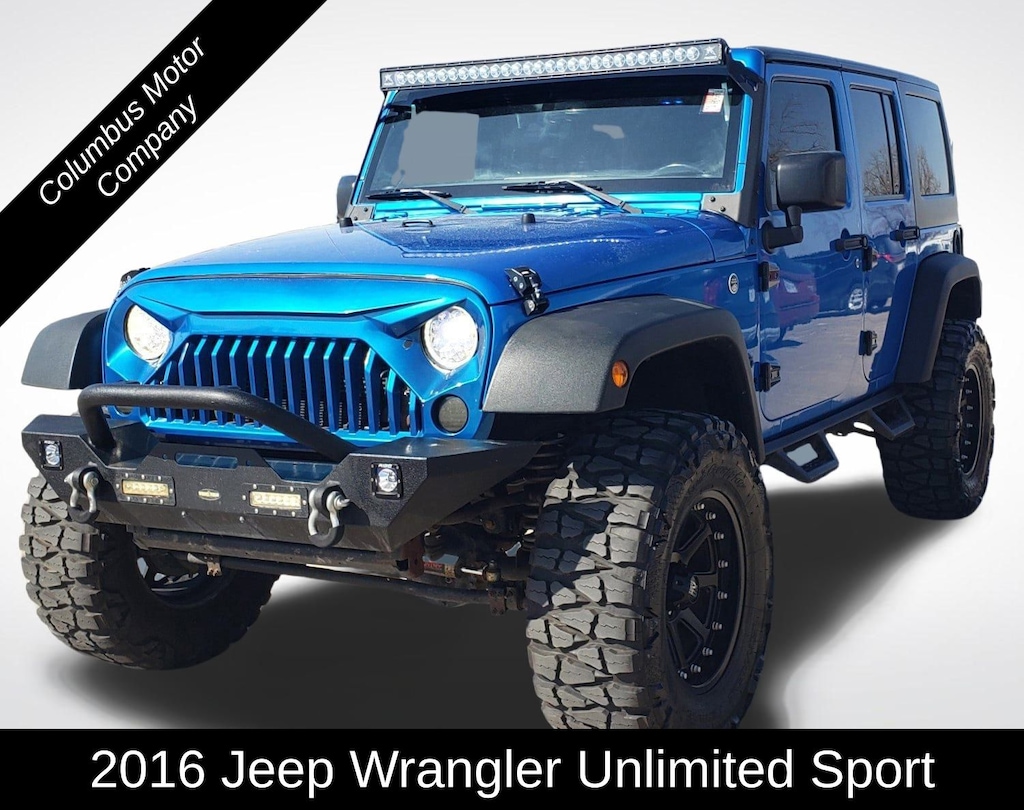 Used 2016 Jeep Wrangler Unlimited Sport SUV