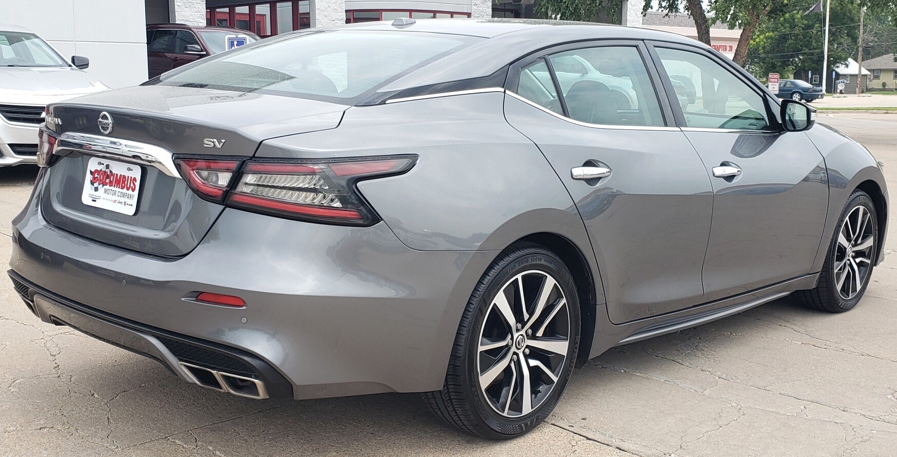 Used 2021 Nissan Maxima SV with VIN 1N4AA6CV7MC504700 for sale in Columbus, NE