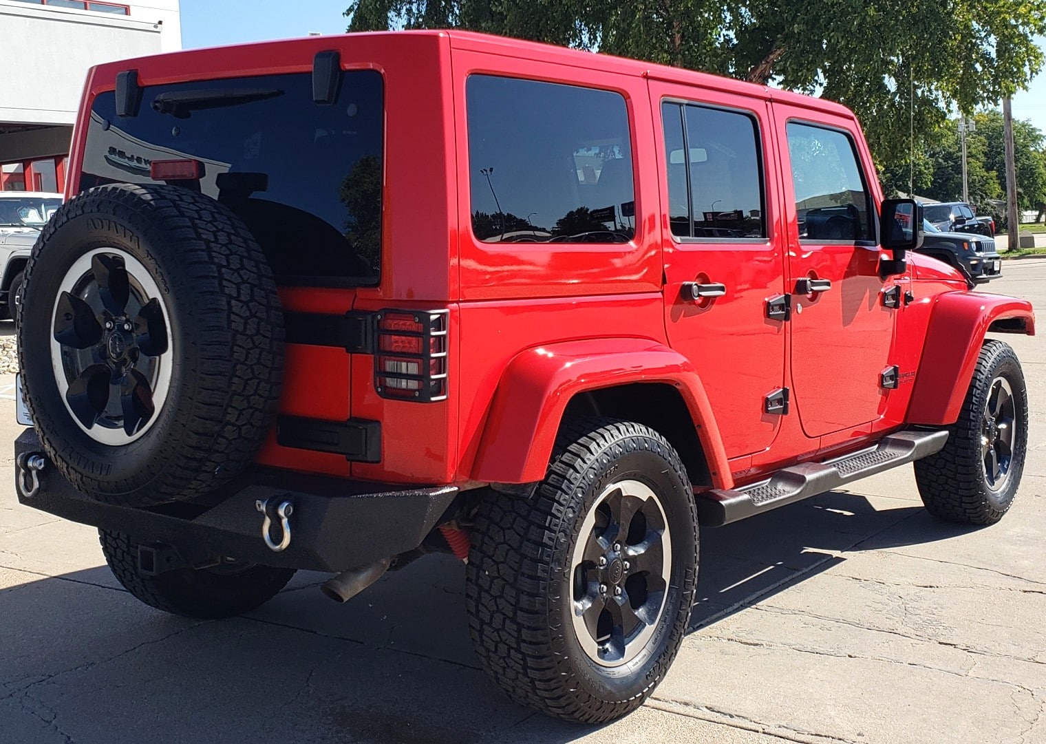 Used 2014 Jeep Wrangler Unlimited Sahara with VIN 1C4HJWEG7EL324495 for sale in Columbus, NE