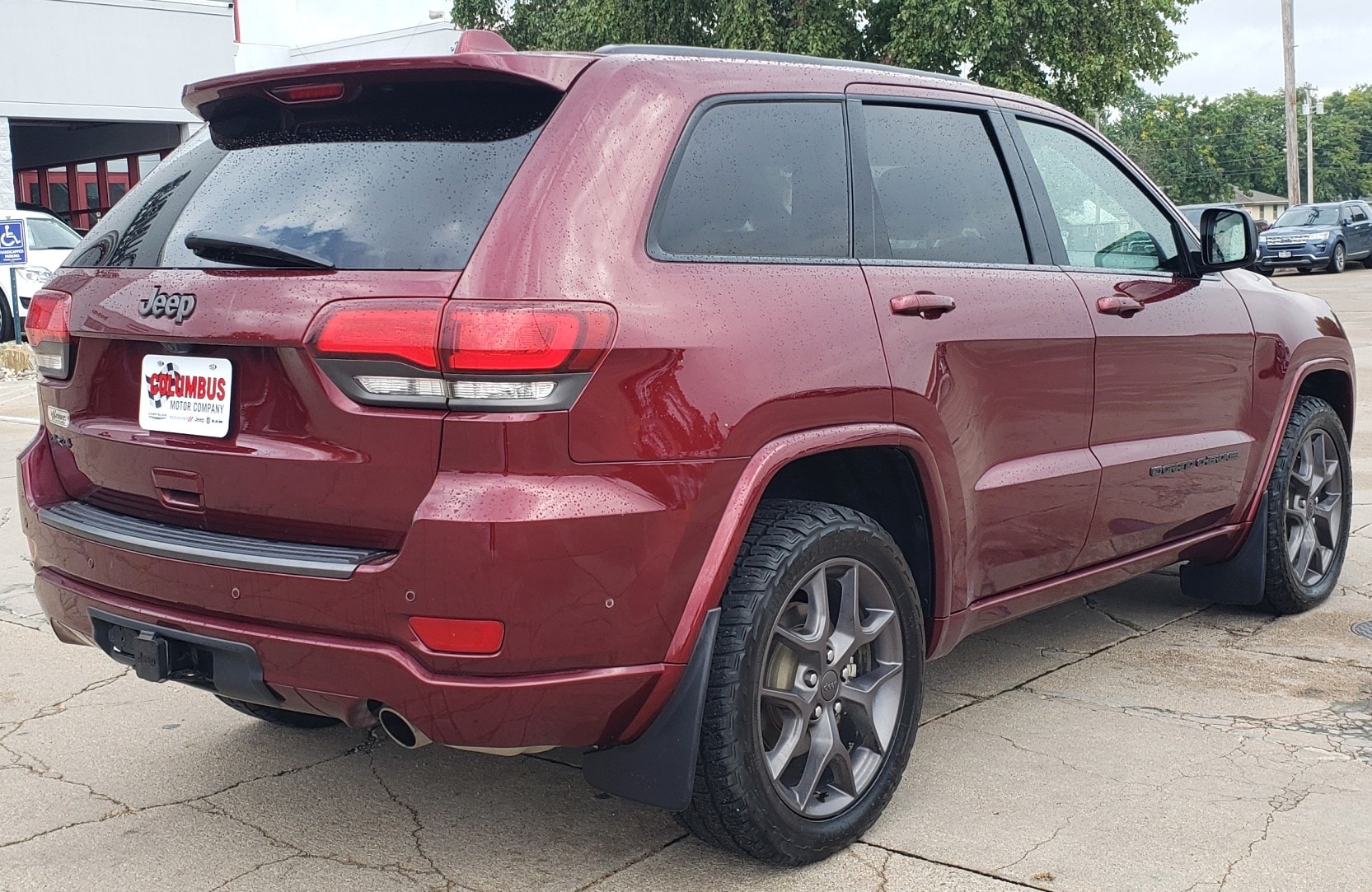 Used 2021 Jeep Grand Cherokee 80th Edition with VIN 1C4RJFBG7MC621080 for sale in Columbus, NE