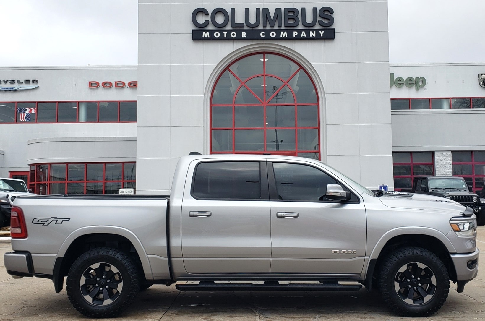 Certified 2022 RAM Ram 1500 Pickup Laramie with VIN 1C6SRFJT0NN141033 for sale in Columbus, NE