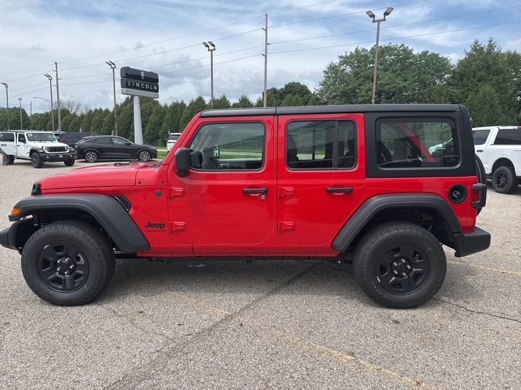 New 2025 Jeep Wrangler 4-DOOR SPORT Sport Utility