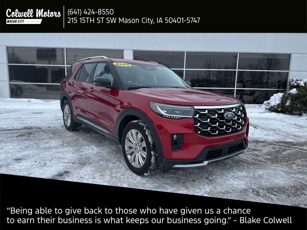 Used 2025 Ford Explorer Platinum SUV