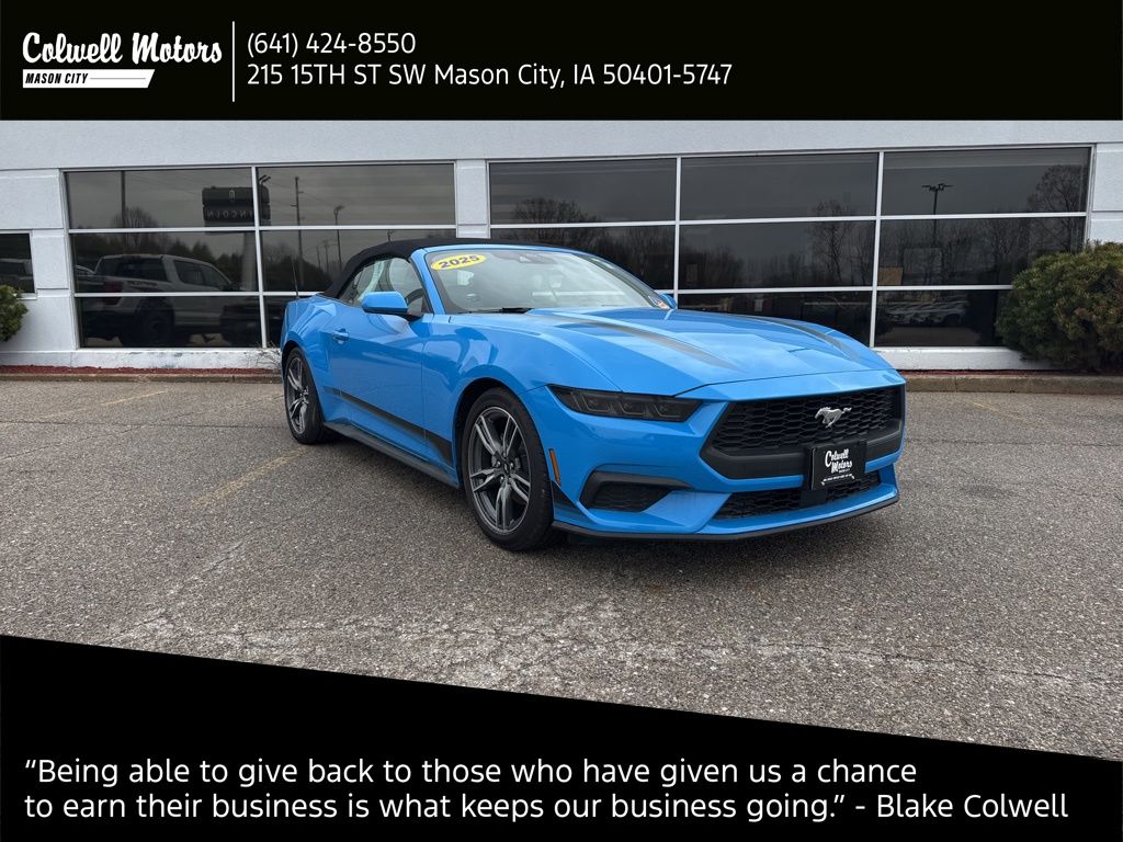 2025 Ford Mustang EcoBoost Premium Convertible's photo