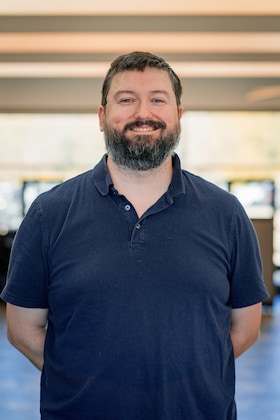 Staff member Andrew Clark from ID_cb3764