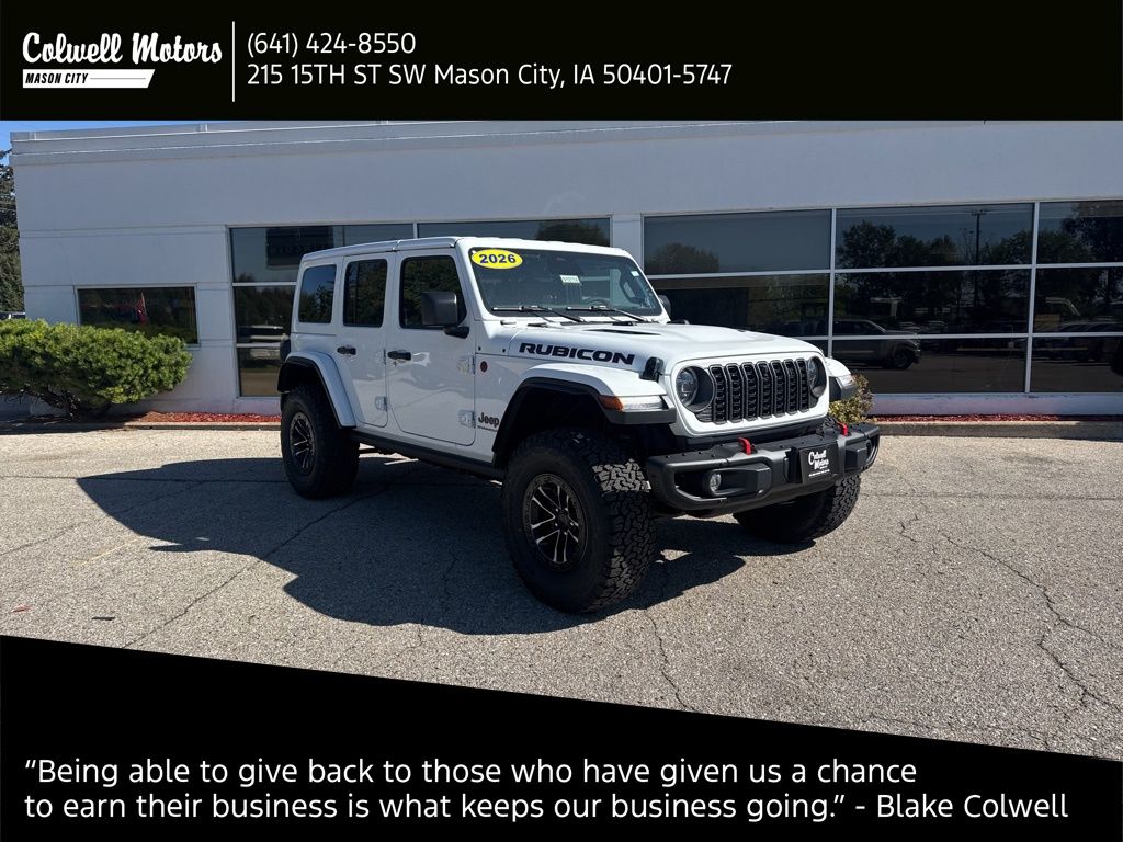 2026 Jeep Wrangler 4-Door Rubicon X's photo