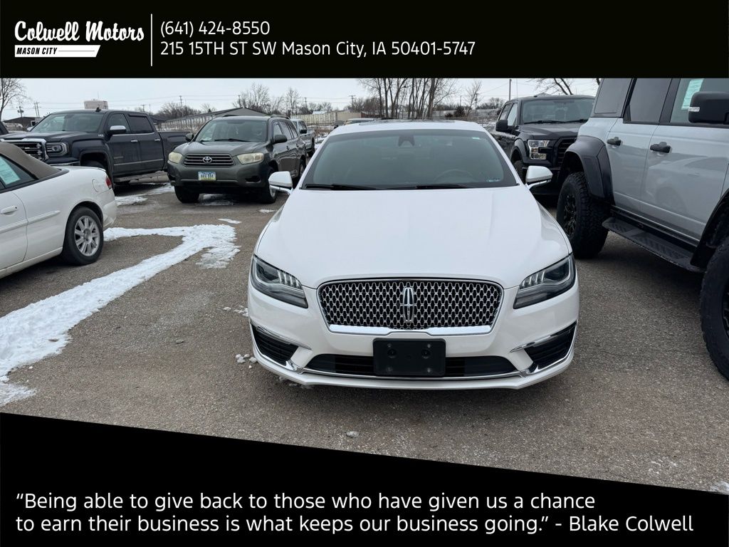 2018 Lincoln MKZ Select