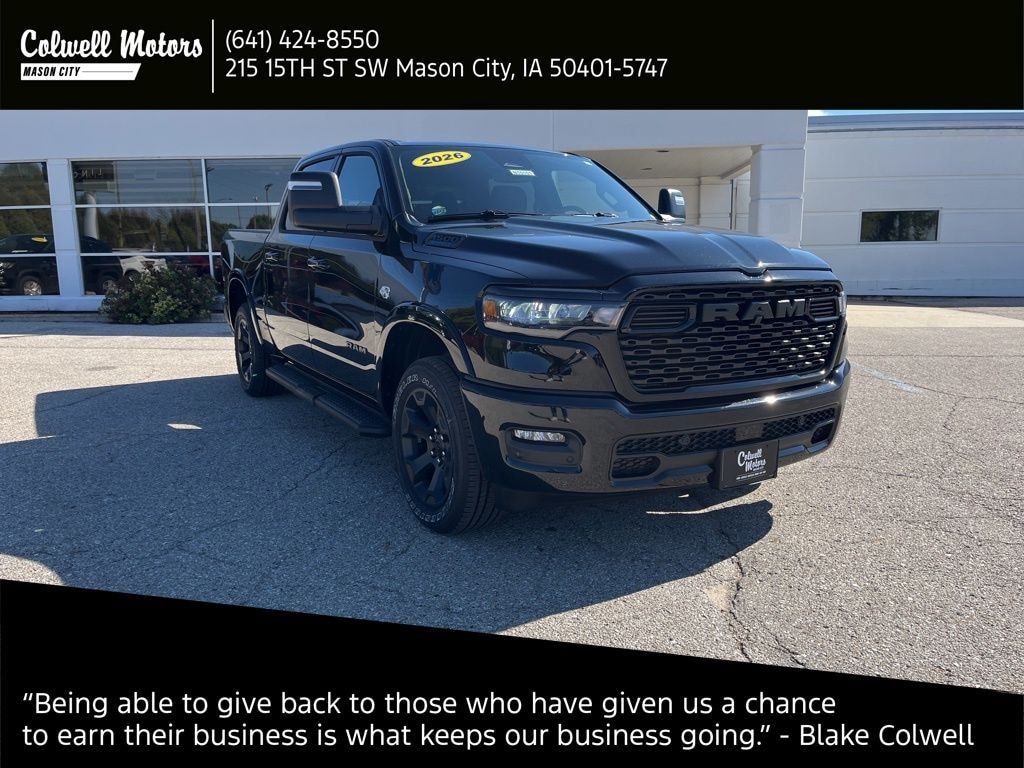 New 2026 Ram 1500 BIG HORN CREW CAB 4X4 5'7 BOX Pickup