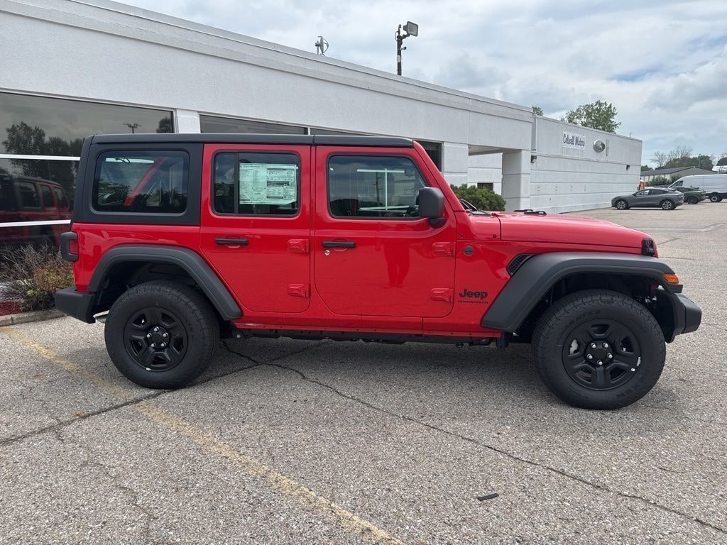 New 2025 Jeep Wrangler 4-DOOR SPORT Sport Utility
