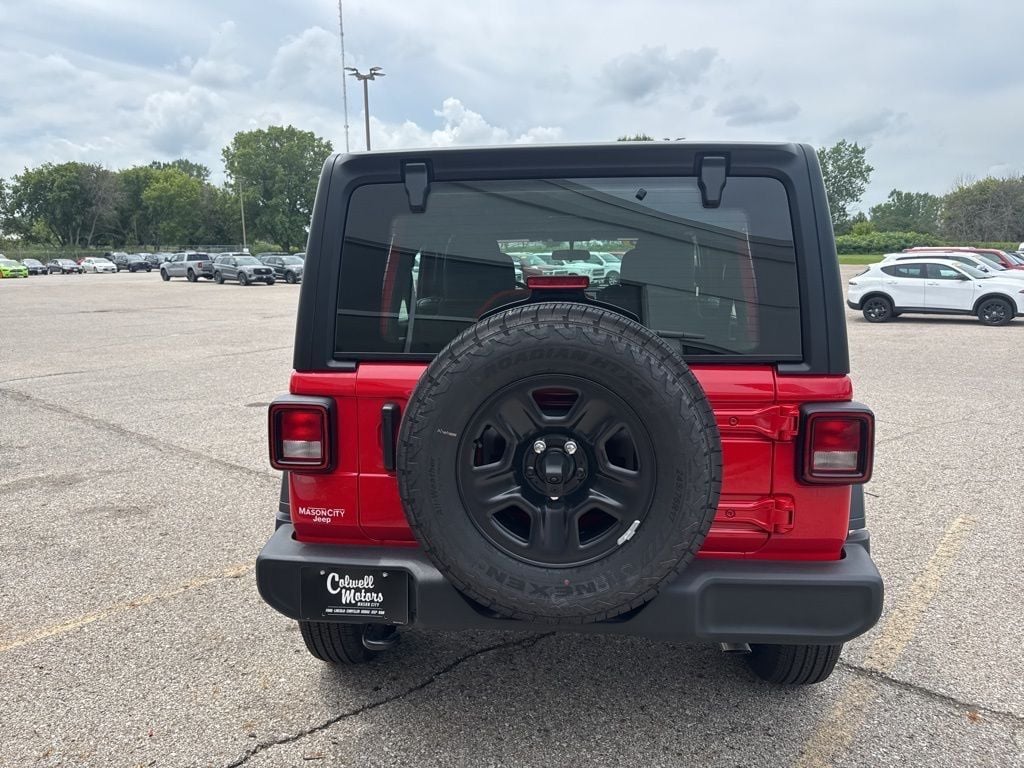 New 2025 Jeep Wrangler 4-DOOR SPORT Sport Utility