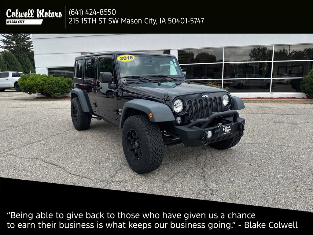2016 Jeep Wrangler Unlimited