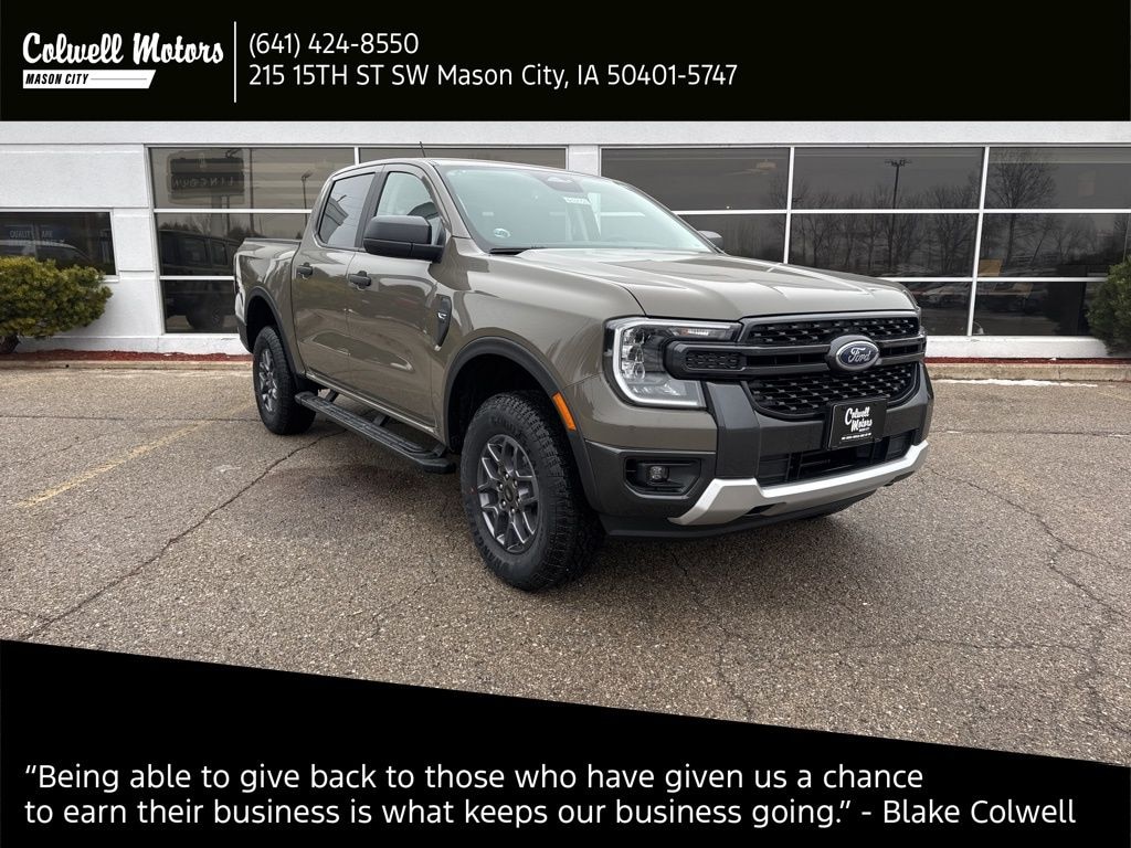 New 2025 Ford Ranger XLT Truck SuperCrew