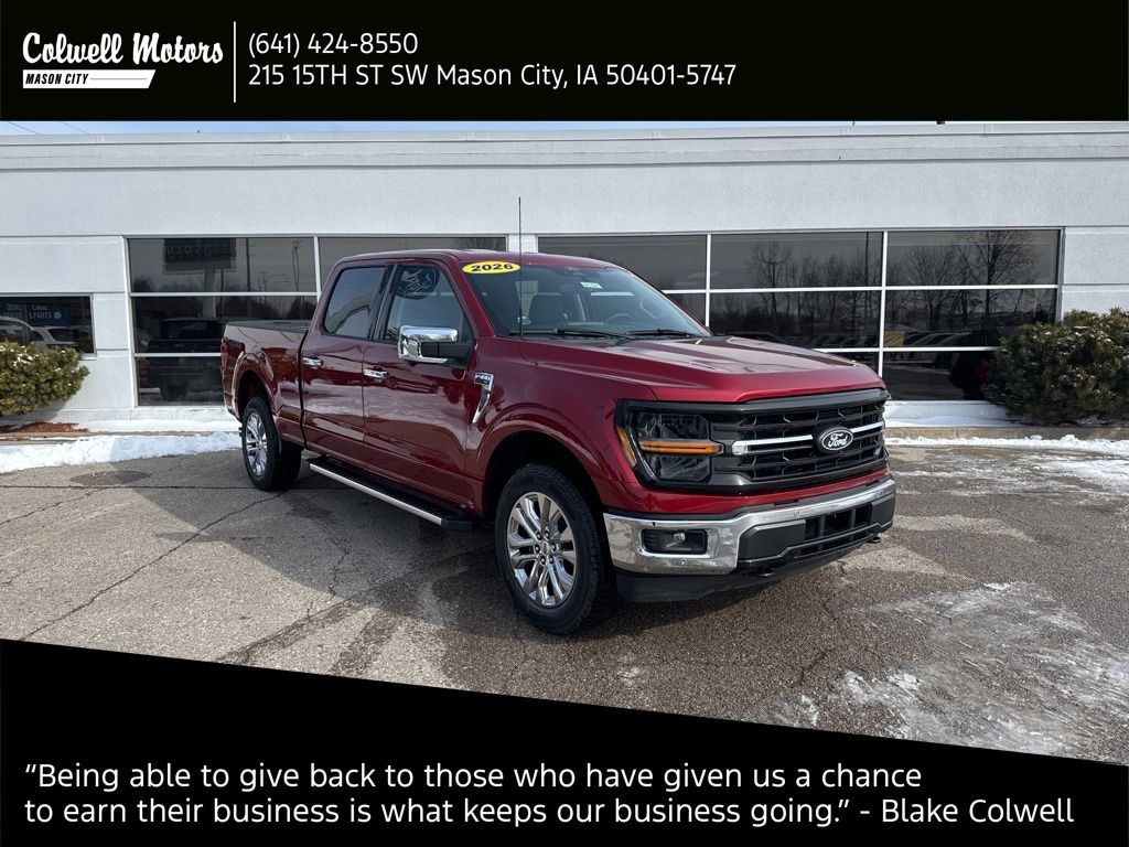 New 2026 Ford F-150 XLT Truck SuperCrew Cab