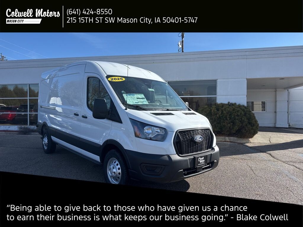 New 2026 Ford Transit-250 Cargo Base Van Medium Roof Van
